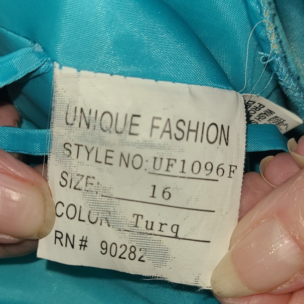 Unique Fashion little girls pageant dress size 16.